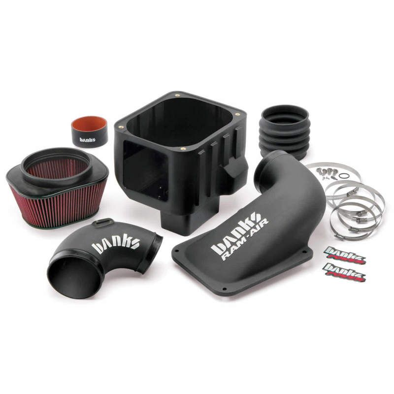 Banks Power 07-10 Chevy 6.6L LMM Ram-Air Intake System-Short Ram Air Intakes-Banks Power-GBE42172-SMINKpower Performance Parts