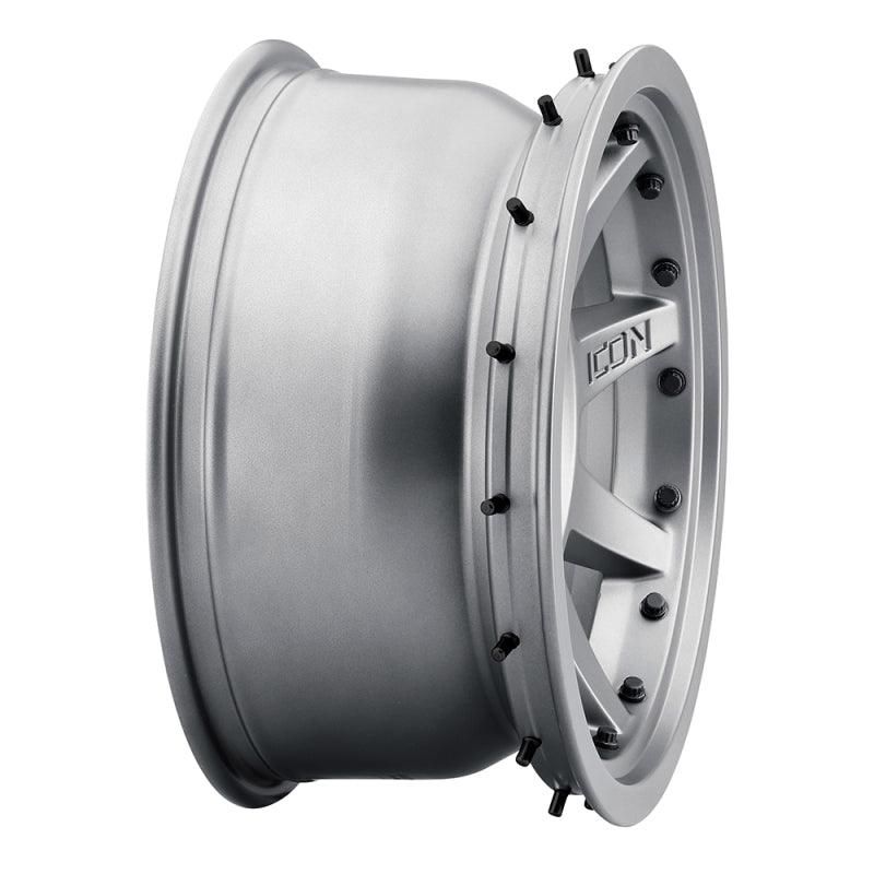 ICON Rebound Pro 17x8.5 5x4.5 0mm Offset 4.75in BS 71.5mm Bore Titanium Wheel - SMINKpower Performance Parts ICO21817856547TT ICON