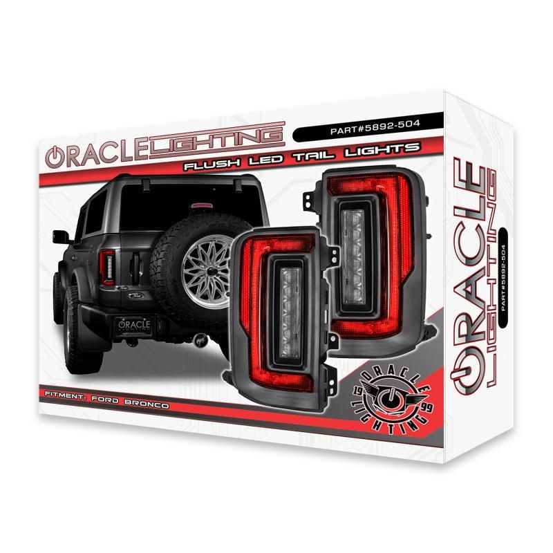 Oracle Lighting 21-22 Ford Bronco Flush Style LED Taillights - SMINKpower Performance Parts ORL5892-504 ORACLE Lighting