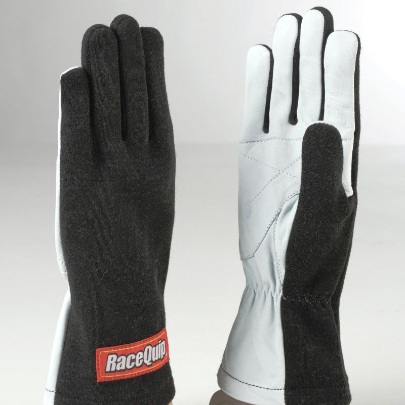 RaceQuip Black Basic Race Glove - Medium-Gloves-Racequip-RQP350003-SMINKpower Performance Parts