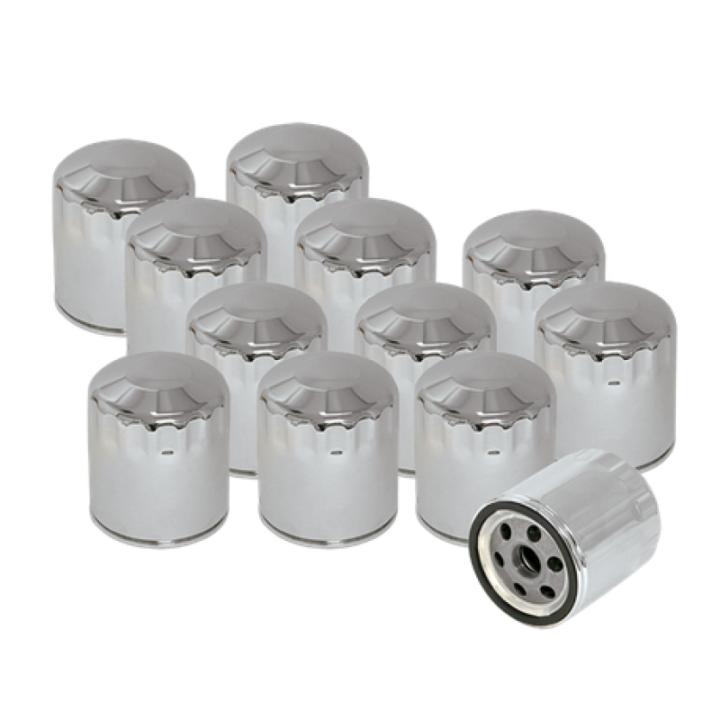 S&S Cycle Shovelhead Models Oil Filters - Chrome - 12 Pack - SMINKpower Performance Parts SSC310-0240 S&S Cycle