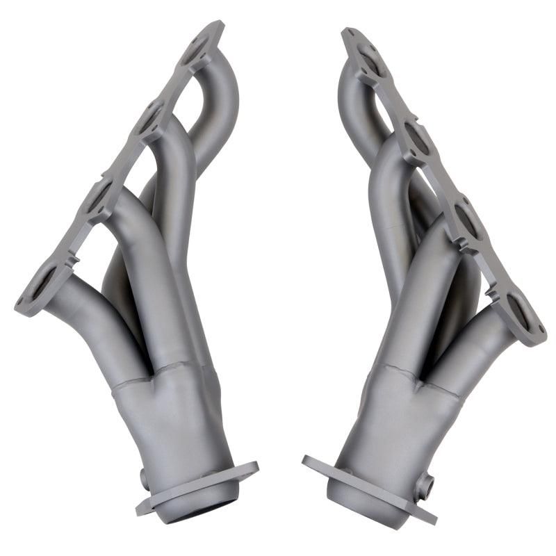 BBK 11-20 Dodge Challenger Hemi 6.4L Shorty Tuned Length Exhaust Headers - 1-7/8in Titanium Ceramic - SMINKpower Performance Parts BBK4019 BBK