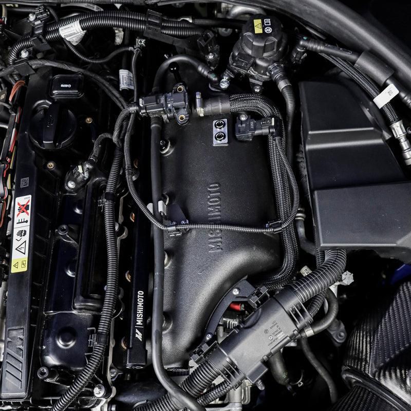 Mishimoto 2021+ BMW G80 M3/M4 Performance Intercooler - Black - SMINKpower Performance Parts MISMMINT-G80-21BK Mishimoto