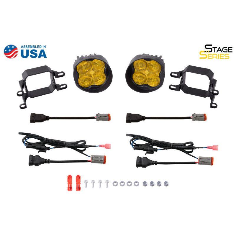 Diode Dynamics SS3 Pro Type B Kit - Yellow SAE Fog - SMINKpower Performance Parts DIODD6191 Diode Dynamics