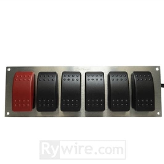 Rywire P12 Switch Panel (Will Work w/PDM Systems)-Switch Panels-Rywire-RYWRY-SWITCH-6-IND-SMINKpower Performance Parts