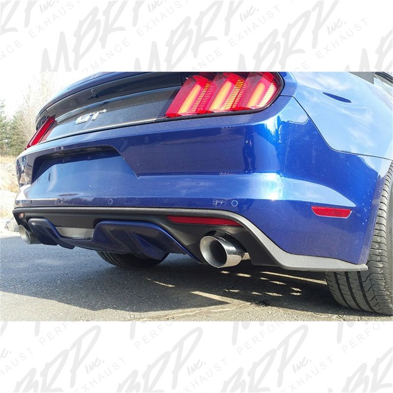MBRP 2015-2017 Ford Mustang GT 5.0 2-1/2in Axle Back Kit 304 - 4in OD Tips Included-Axle Back-MBRP-MBRPS7276304-SMINKpower Performance Parts