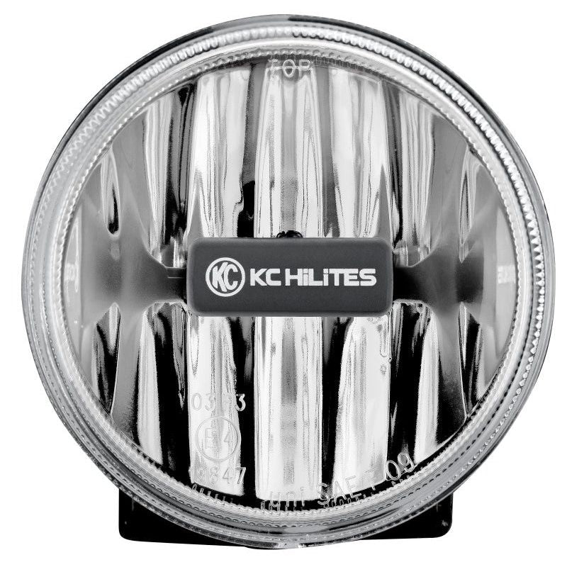 KC HiLiTES 4in. Gravity G4 LED Light 10w SAE/ECE Clear Fog Beam (Single) - SMINKpower Performance Parts KCL1493 KC HiLiTES