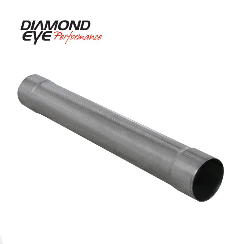 Diamond Eye MFLR RPLCMENT PIPE 4in 30in LENGTH AL MR400-Muffler Delete Pipes-Diamond Eye Performance-DEP510205-SMINKpower Performance Parts
