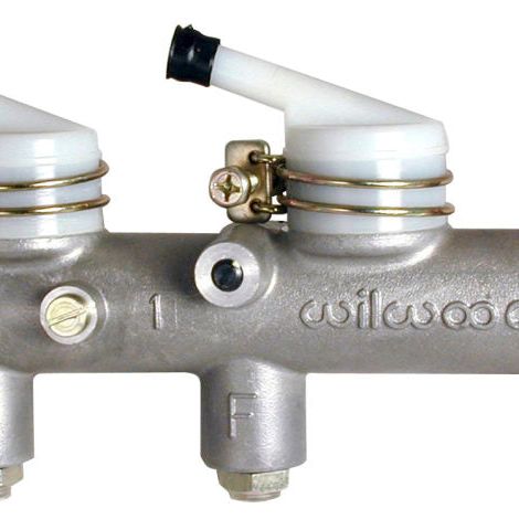 Wilwood Tandem Master Cylinder - 1in Bore w/ Remote Reservoirs - SMINKpower Performance Parts WIL260-7563 Wilwood