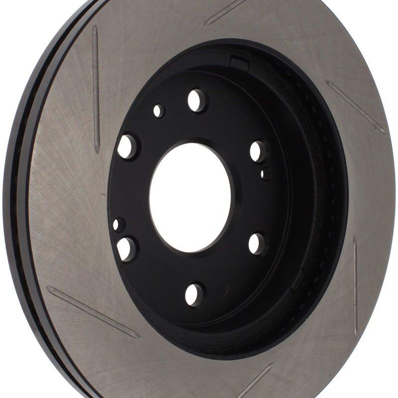 StopTech Power Slot 07 Chevrolet Tahoe Front Left Rotor-Brake Rotors - Slotted-Stoptech-STO126.66057SL-SMINKpower Performance Parts