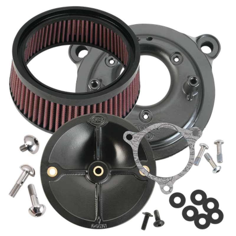 S&S Cycle 08-16 Tri-Glide & CVO Models Stealth Air Cleaner Kit w/o Cover - SMINKpower Performance Parts SSC170-0061 S&S Cycle