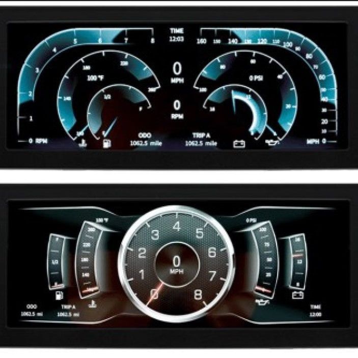 Autometer 73-87 Chevy/GMC Full Size Truck InVision Direct Fit Digital Dash System-Performance Monitors-AutoMeter-ATM7004-SMINKpower Performance Parts