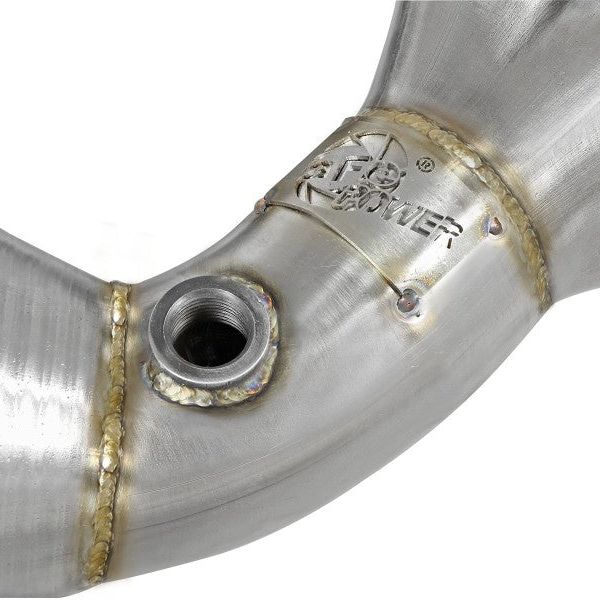 aFe 12-17 Toyota 86 / FRS / BRZ Twisted Steel 304 Stainless Steel Long Tube Header w/ Cat - SMINKpower Performance Parts AFE48-36005-1HC aFe