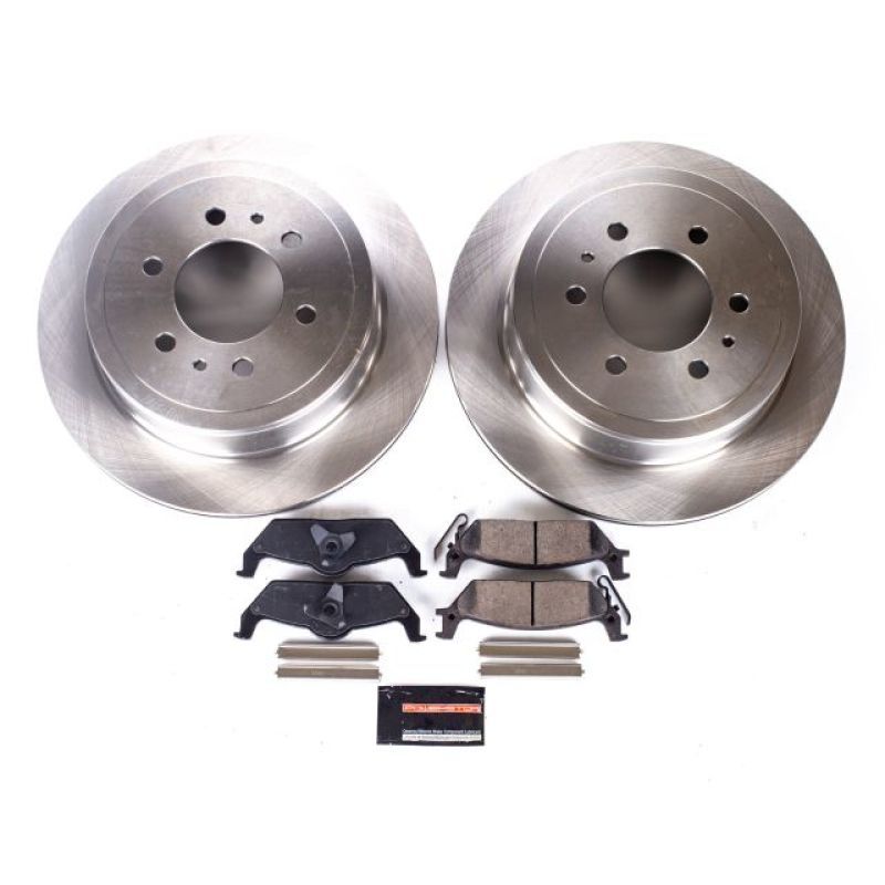 Power Stop 04-11 Ford F-150 Rear Autospecialty Brake Kit - SMINKpower Performance Parts PSBKOE1950 PowerStop