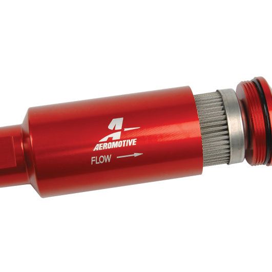 Aeromotive In-Line Filter - (AN-10) 100 Micron SS Element-Fuel Filters-Aeromotive-AER12304-SMINKpower Performance Parts