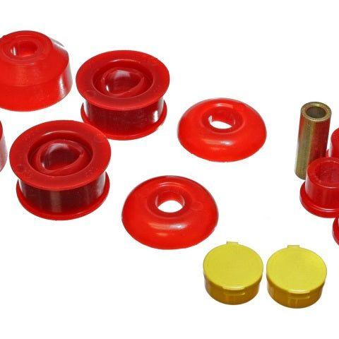 Energy Suspension 05-07 Scion tC / 03-06 Toyota Corolla/Matrix Red Front Control Arm Bushing Set-Bushing Kits-Energy Suspension-ENG8.3120R-SMINKpower Performance Parts