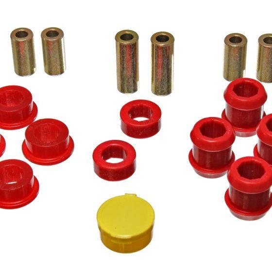 Energy Suspension 88-91 Honda Civic/CRX Red Front Control Arm Bushing Set-Bushing Kits-Energy Suspension-ENG16.3103R-SMINKpower Performance Parts