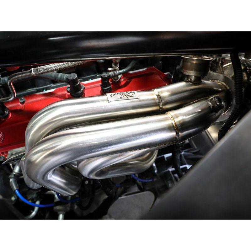 aFe Twisted 304SS Header 2020 Chevy Corvette (C8) 6.2L V8 - SMINKpower Performance Parts AFE48-34148 aFe