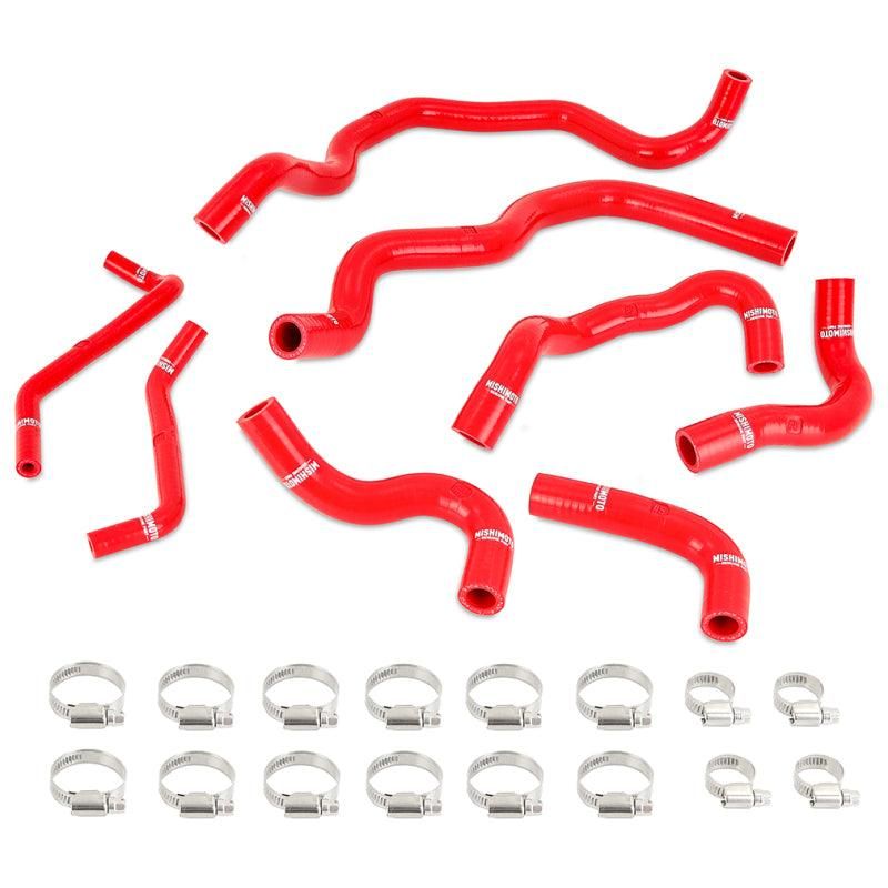 Mishimoto 2016+ Infiniti Q50/Q60 3.0T Ancillary Coolant Hose Kit - Red - SMINKpower Performance Parts MISMMHOSE-Q50-16ANCRD Mishimoto