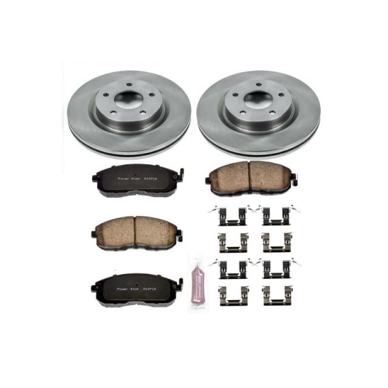 Power Stop 07-13 Nissan Altima Front Autospecialty Brake Kit - SMINKpower Performance Parts PSBKOE241 PowerStop