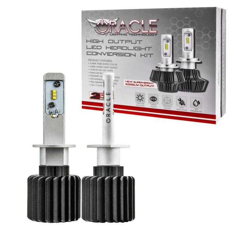 Oracle H1 4000 Lumen LED Headlight Bulbs (Pair) - 6000K - SMINKpower Performance Parts ORL5243-001 ORACLE Lighting