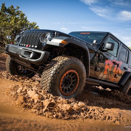 Fox 18+ Jeep JL 2.0 Factory Race Series 8.1in ATS Stabilizer 23.2in Ext Through-Shaft Axle Mount - SMINKpower Performance Parts FOX983-02-148 FOX