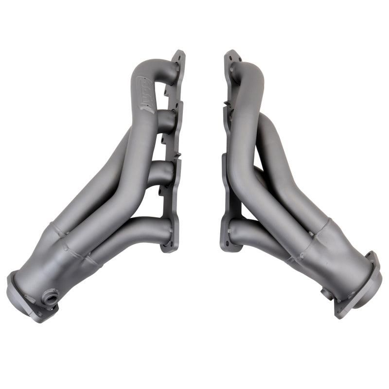 BBK 11-20 Dodge Challenger Hemi 6.4L Shorty Tuned Length Exhaust Headers - 1-7/8in Titanium Ceramic - SMINKpower Performance Parts BBK4019 BBK