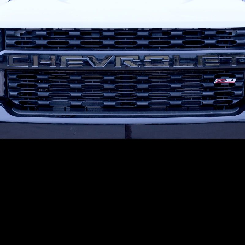 Putco 23-24 Chevrolet Colorado - Grille Letters - Black Platinum Chevrolet Letters-Exterior Trim-Putco-PUT55555BPGM-SMINKpower Performance Parts