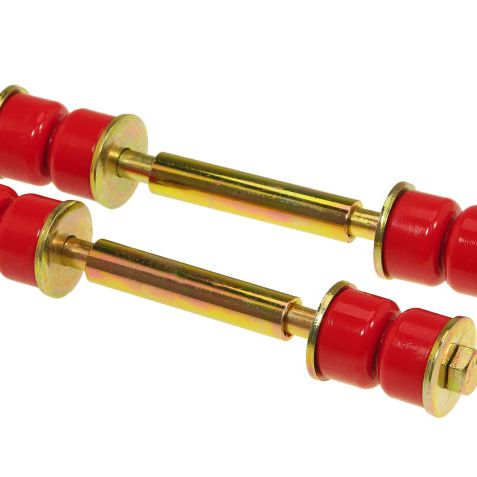 Prothane Universal End Link Set - 4 1/2in Mounting Length - Red - SMINKpower Performance Parts PRO19-409 Prothane