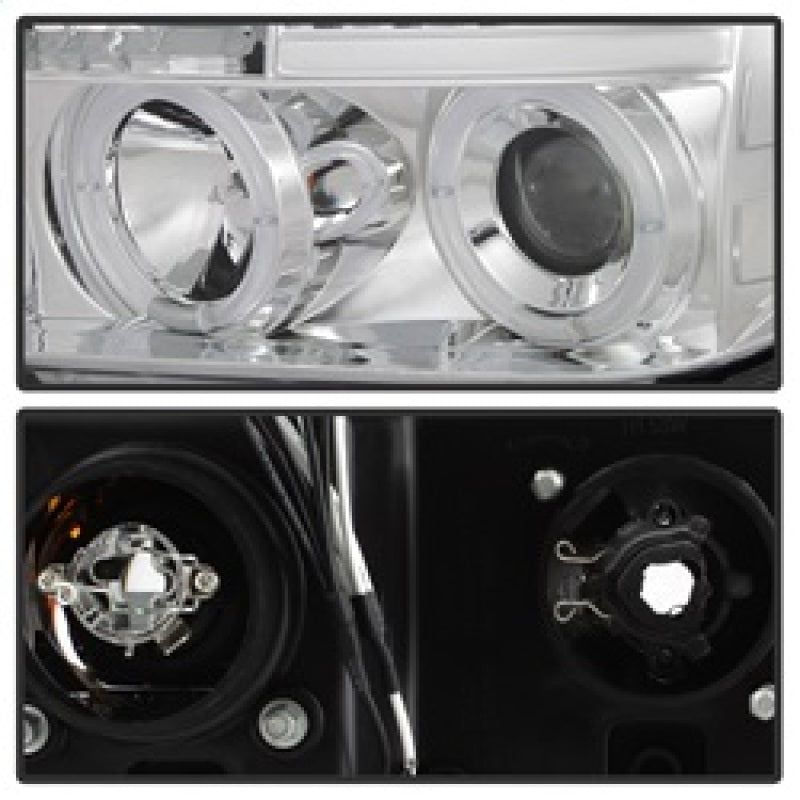 Spyder Toyota Tundra 07-13 Projector Headlights LED Halo LED Chrm PRO-YD-TTU07-HL-C-Headlights-SPYDER-SPY5012036-SMINKpower Performance Parts