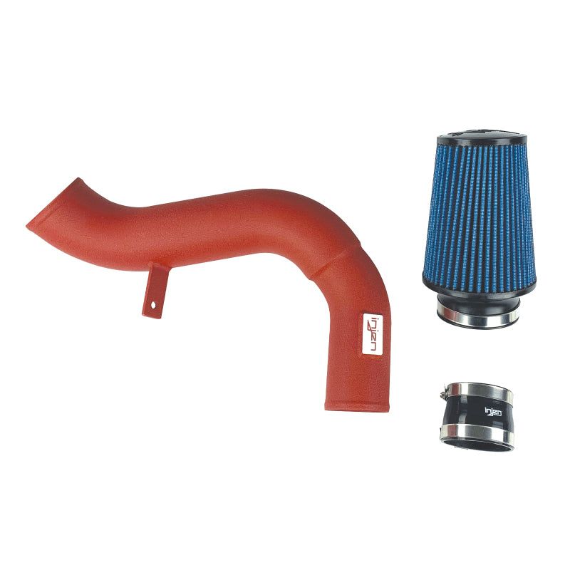 Injen 18-19 Audi S4/S5 (B9) 3.0L Turbo Wrinkle Red Short Ram Intake-Cold Air Intakes-Injen-INJSP3082WR-SMINKpower Performance Parts