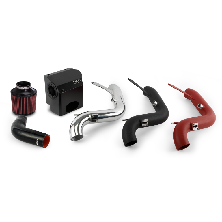 Mishimoto 14-15 Ford Fiesta ST 1.6L Performance Air Intake Kit - Wrinkle Red-Cold Air Intakes-Mishimoto-MISMMAI-FIST-14WRD-SMINKpower Performance Parts