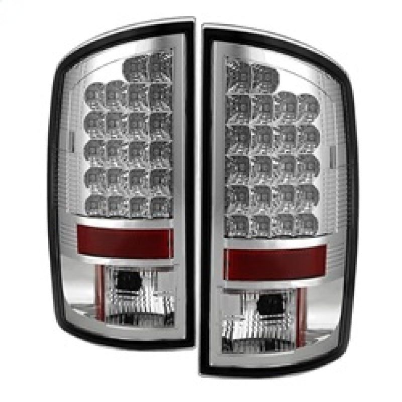 Spyder Dodge Ram 02-06 1500/Ram 2500/3500 03-06 LED Tail Light Chrome ALT-YD-DRAM02-LED-C-Tail Lights-SPYDER-SPY5002563-SMINKpower Performance Parts