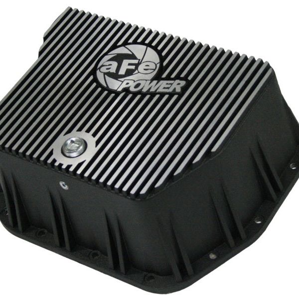 aFe Power Cover Trans Pan Machined COV Trans Pan Dodge Diesel Trucks 94-07 L6-5.9L (td) Machined - afe-power-cover-trans-pan-machined-cov-trans-pan-dodge-diesel-trucks-94-07-l6-5-9l-td-machined
