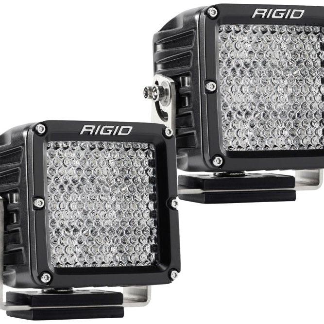 Rigid Industries Dually XL Hybrid Diffused - Spot (Set of 2) - SMINKpower Performance Parts RIG322313 Rigid Industries