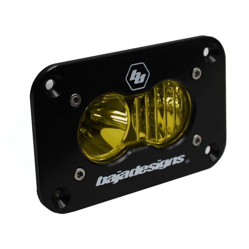 Baja Designs S2 Driving/Combo Flush Mount LED - Amber-Light Mounts-Baja Designs-BAJ541013-SMINKpower Performance Parts