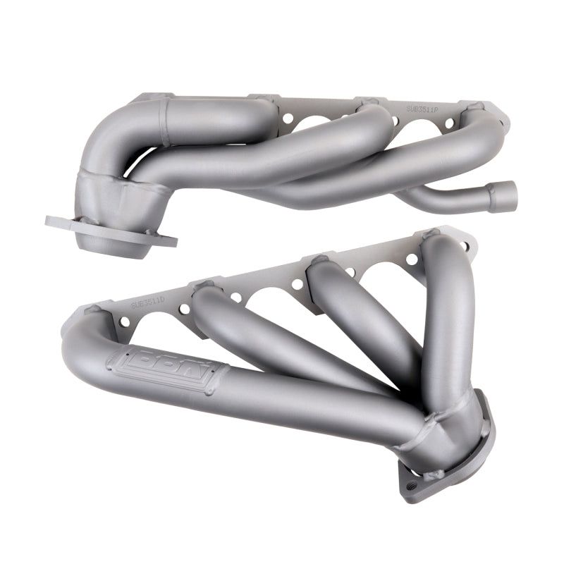 BBK 87-95 Ford F150 Truck 5.8 351 Shorty Unequal Length Exhaust Headers - 1-5/8 Titanium Ceramic-Headers & Manifolds-BBK-BBK3511-SMINKpower Performance Parts