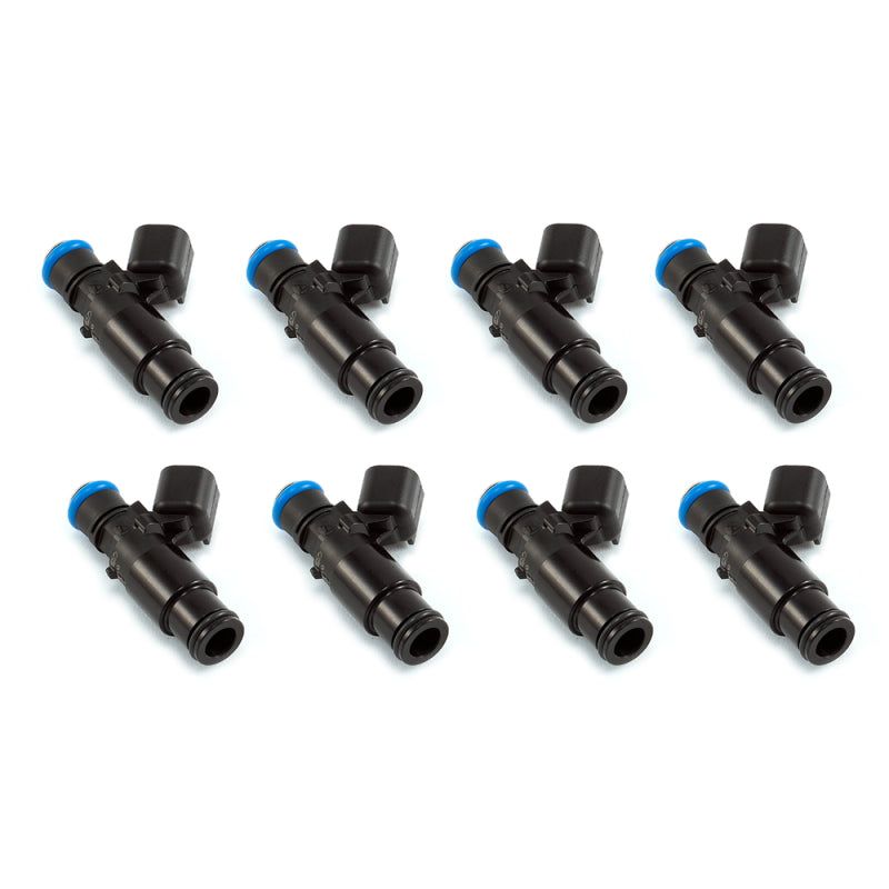 Injector Dynamics 1340cc Injector - 48mm Length - 14mm Top - 14mm Black Bottom Adaptor (Set of 8)-Fuel Injector Sets - 8Cyl-Injector Dynamics-IDX1300.48.14.14B.8-SMINKpower Performance Parts