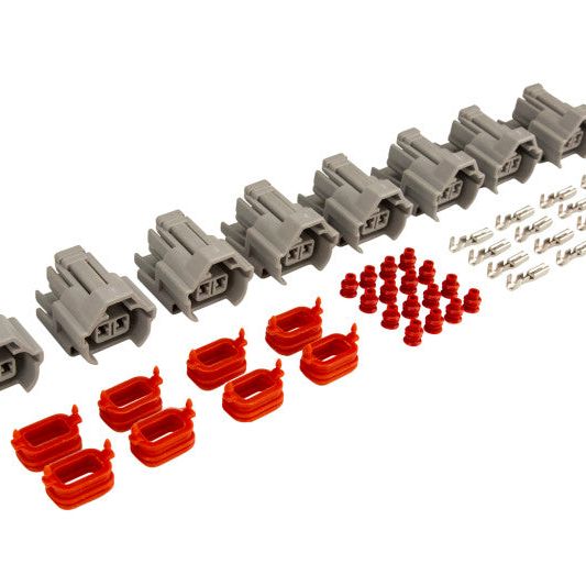 FAST DENSO Fuel Injector Connector - Set of 8 - SMINKpower Performance Parts FST170031-8 FAST