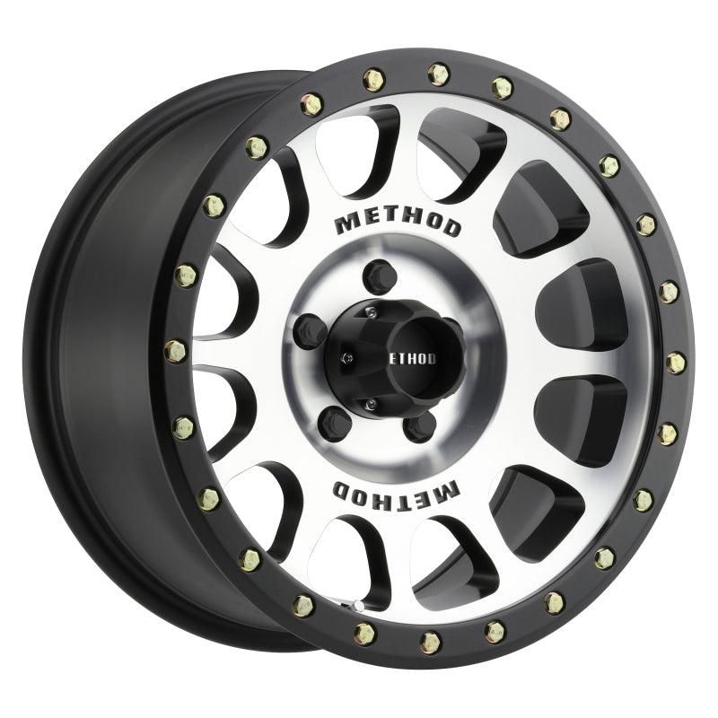 Method MR305 NV 17x8.5 0mm Offset 5x5.5 108mm CB Machined/Black Street Loc Wheel - SMINKpower Performance Parts MRWMR30578555300 Method Wheels