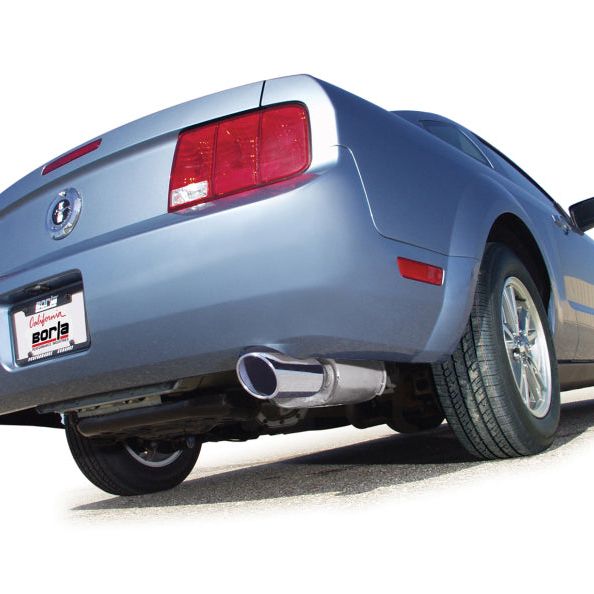 Borla 05-09 Mustang 4.0L V6 AT/MT RWD 2dr SS Exhaust (rear section only)-Axle Back-Borla-BOR11751-SMINKpower Performance Parts