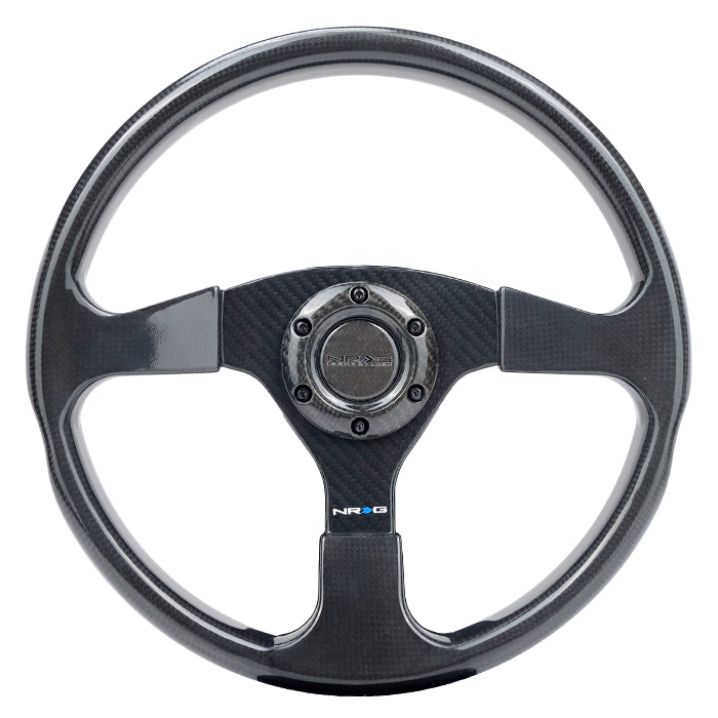 NRG Carbon Fiber Steering Wheel 350mm - SMINKpower Performance Parts NRGST-012CF NRG