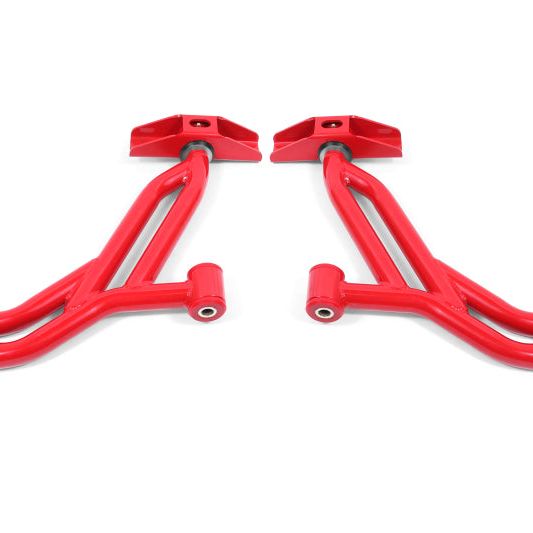 BMR Suspension 05-14 Ford Mustang Lower A-Arms - Red - Non-Adjustable - SMINKpower Performance Parts BMRAA750R BMR Suspension