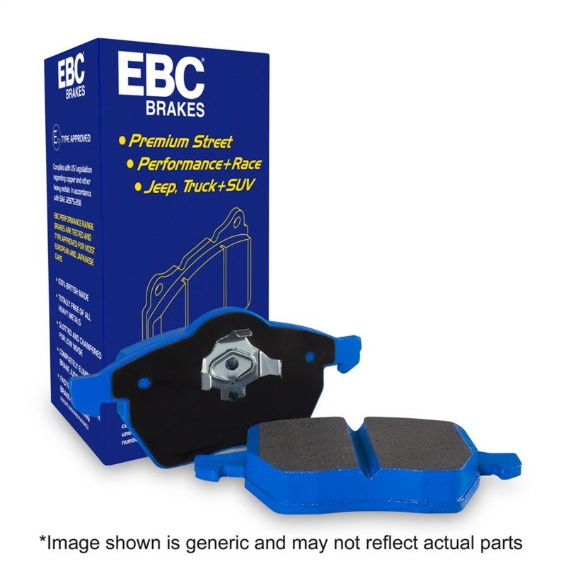 EBC 03-04 Infiniti G35 3.5 (Manual) (Brembo) Bluestuff Rear Brake Pads-Brake Pads - Racing-EBC-EBCDP51537NDX-SMINKpower Performance Parts