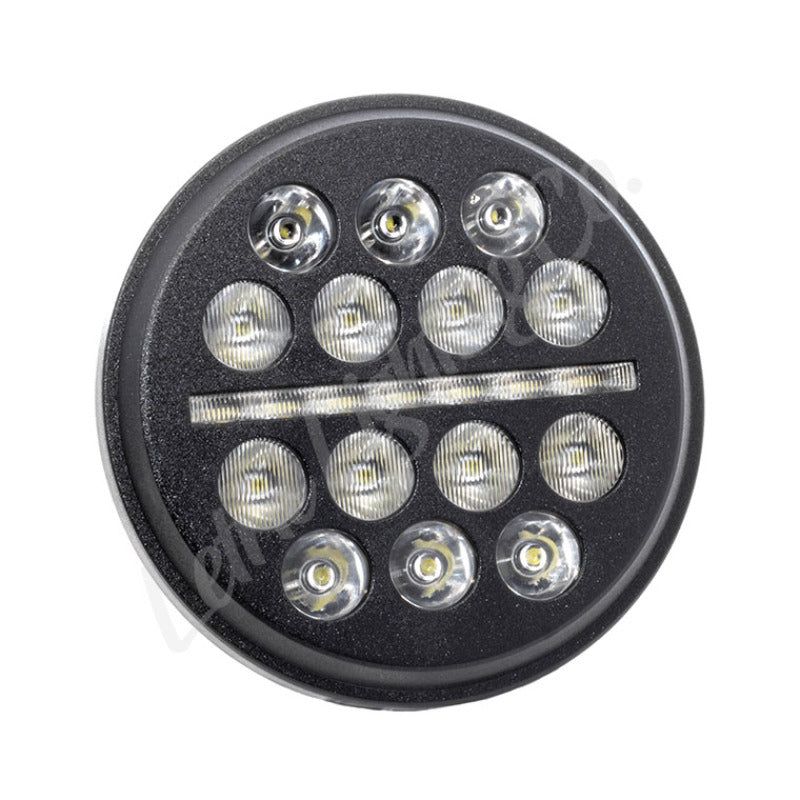 Letric Lighting 5.75? LED Black Buck-Shot Style mini-multi Headlight - SMINKpower Performance Parts LETLLC-LHC-5B Letric Lighting