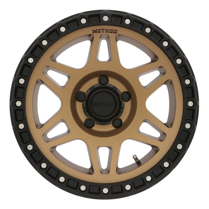 Method MR312 17x8.5 0mm Offset 5x5 71.5mm CB Method Bronze/Black Street Loc Wheel - SMINKpower Performance Parts MRWMR31278550900 Method Wheels