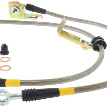 StopTech 95-00 Dodge Viper Stainless Steel Rear Brake Line Kit-Brake Line Kits-Stoptech-STO950.63504-SMINKpower Performance Parts
