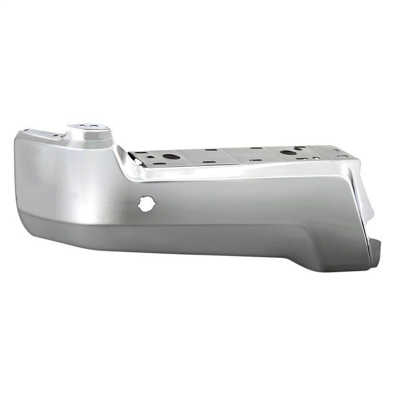 XTune 17-19 Ford F250/ F350 Rear Left Bumper Cap End w/ Sensor Hole - Chrome RB-FF25017-BEWS-L - SMINKpower Performance Parts SPY9048999 SPYDER