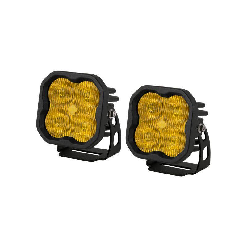 Diode Dynamics SS3 LED Pod Sport - Yellow SAE Fog Standard (Pair) - SMINKpower Performance Parts DIODD6126P Diode Dynamics