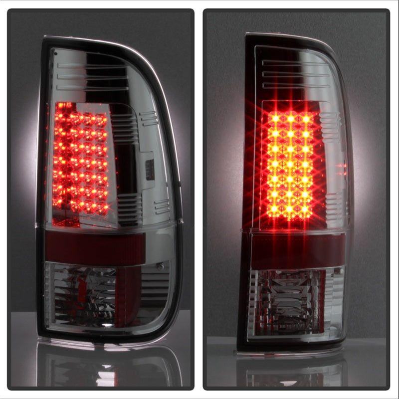 Spyder Ford F150 side 97-03/F250/350/450 Super Duty 99-07 LED Tail Lights Chrm ALT-YD-FF15097-LED-C-Tail Lights-SPYDER-SPY5003478-SMINKpower Performance Parts